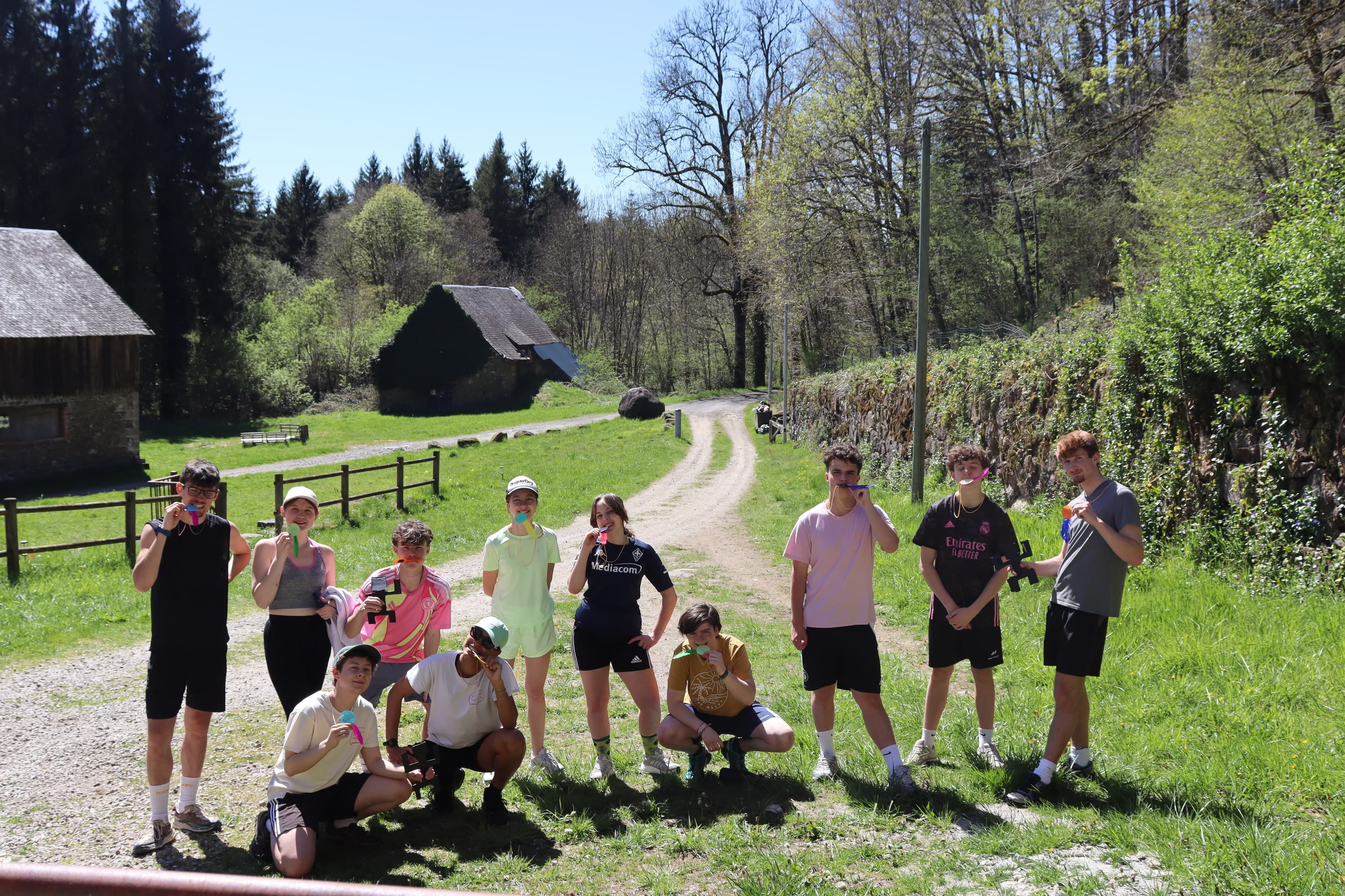 Groupe en formation BAFA