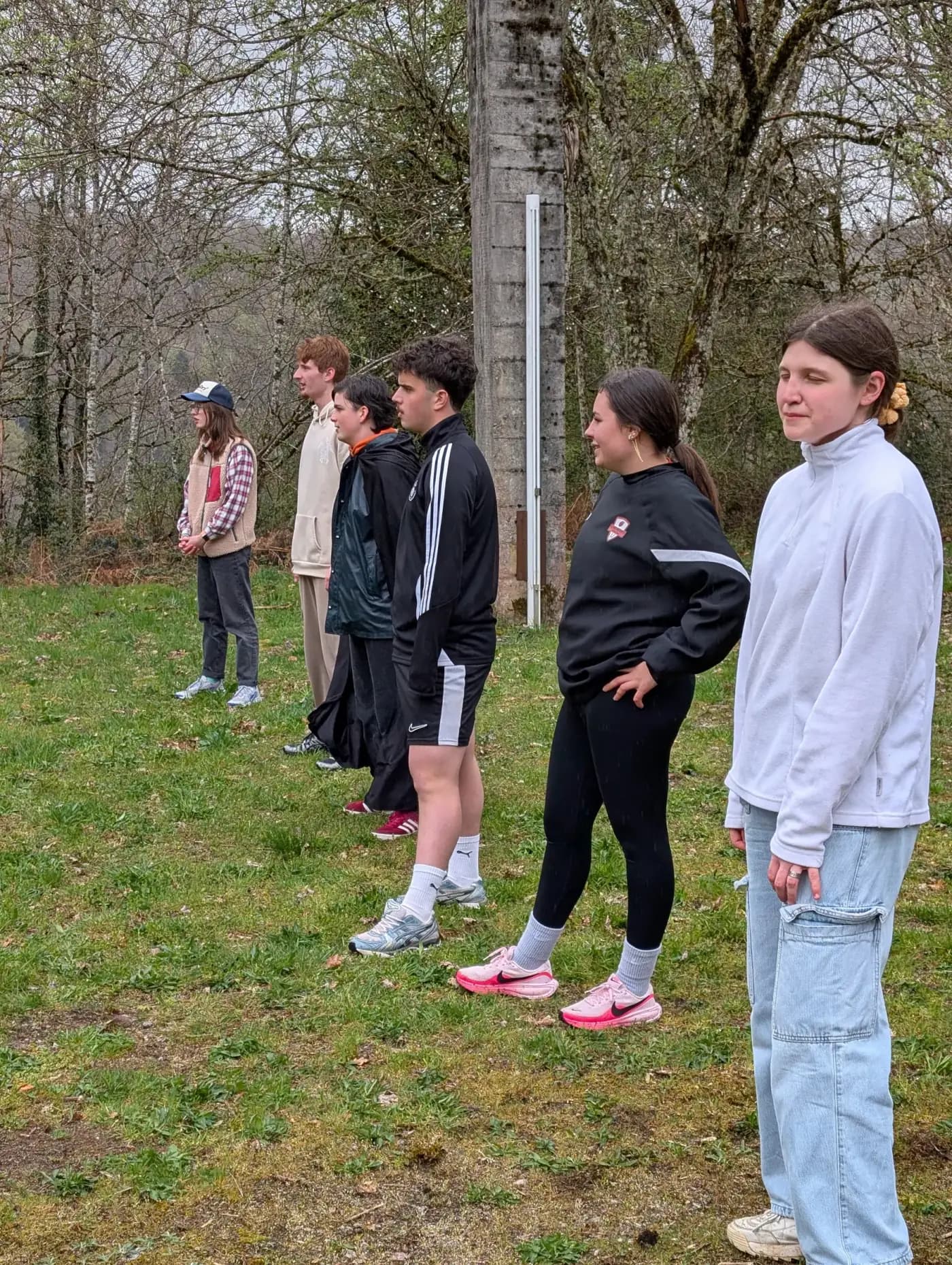 Groupe en situation d'animation